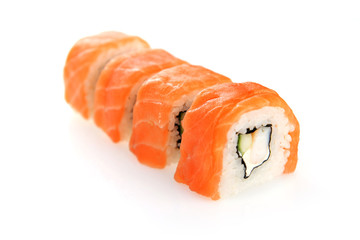 sushi with salmon