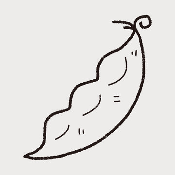 Peas doodle