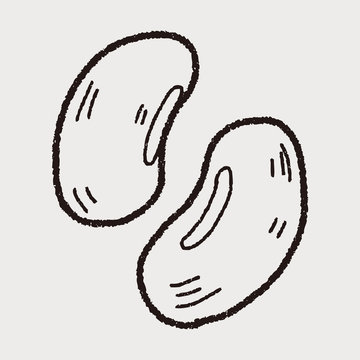 Peas doodle