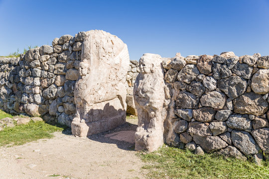 Hattusa. Sphynx gate