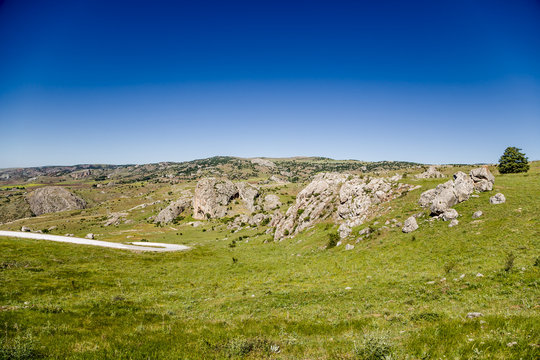 Highlands near the ancient Hattusa, Turkey