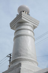 Fence pole of Kampung Kling Mosque in Malacca, Malaysia