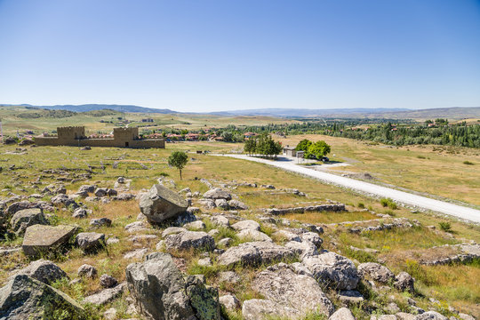 Hattusa, Turkey. Ruins of ancient city
