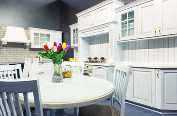 Wood beautiful custom kitchen interior design