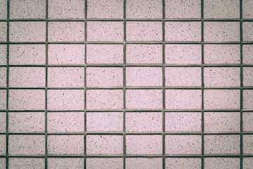 Abstract background of wall tiles