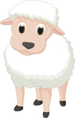 cute sheep cartoon