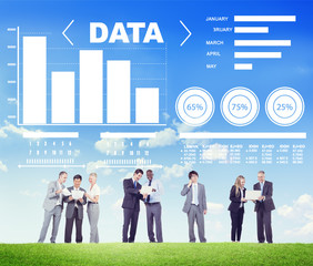 Data Analytics Chart Performance Pattern Statistics Information