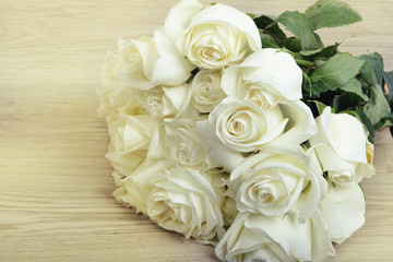 Beautiful White Roses