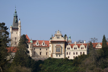 Fototapeta na wymiar Pruhonice castle, Czech republic