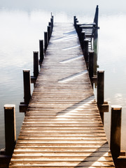 Obraz premium wooden jetty (209)