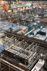 再開発中の豊洲地区