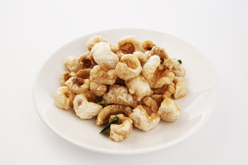 pork rind cracklings