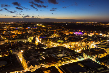 Leipzig am Abend