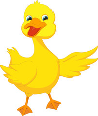 cute duck cartoon