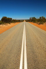 Long road in Australia