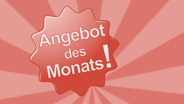 Angebot des Monats