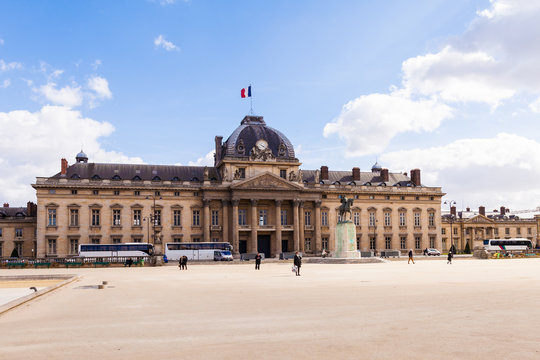 French Military School, Ecole Militaire, Paris France