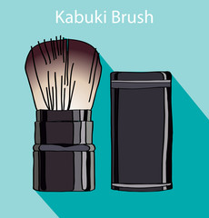 kabuki brush in style flet
