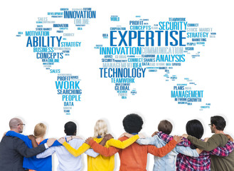 Expertise Career Job Profession Occupation Concept