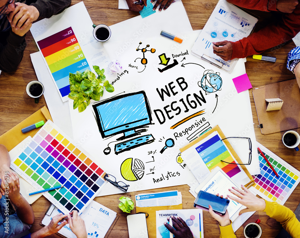 Canvas Prints content creativity digital graphic layout webdesign concept