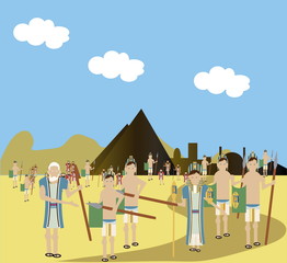 Moses Pleads with Pharaoh