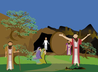 I am the resurrection John 11:1-44. resurrect Lazarus