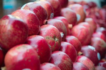 Red pomegranate