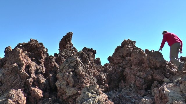 sur un volcan