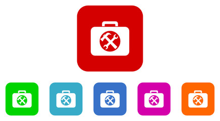 service vector icon set