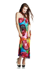 female fashion model