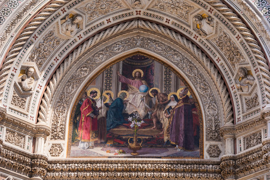 Der Dom von Florenz Gem&auml;lde am Eingang
