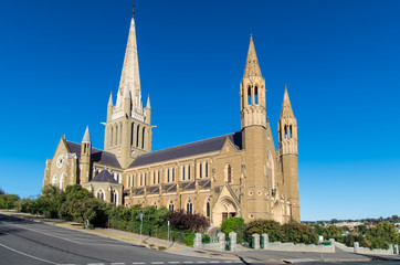 Fototapeta na wymiar Sacred Heart Cathedral in Bendigo Australia
