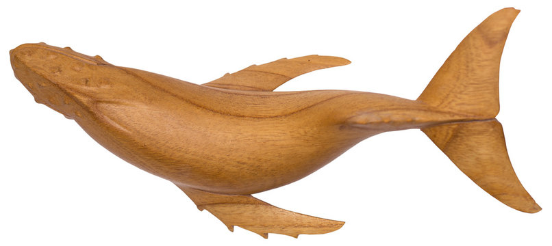 Wooden whale