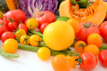 新鮮な野菜と果物