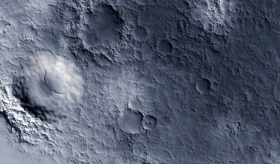Moon surface