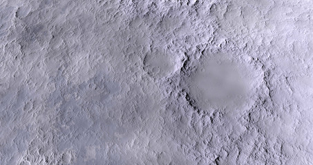 Moon surface