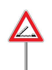 Movable bridge - Hazard Signs