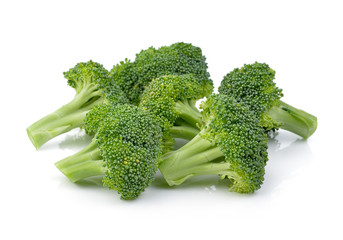 Broccoli isolated on a white background