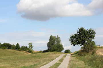 Landweg in Mecklenburg