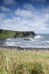 Obraz premium Giants Causeway Coast, County; Antrim