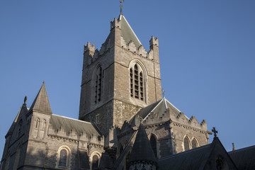 Fototapeta na wymiar Christ Church Cathedral, Dublin