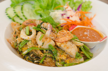 Fried Seafood Sukiyaki