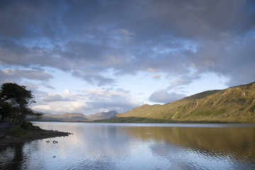 Lake at Connemara National Park, County Galway