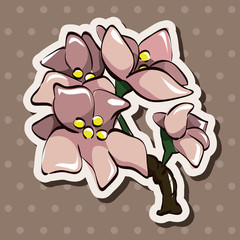 flower theme elements vector,eps