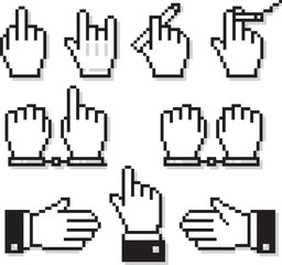 Pixel Hands 02