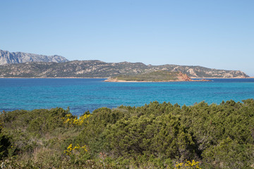 Fototapeta na wymiar Sardinian cost view