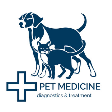 Pet clinic logo