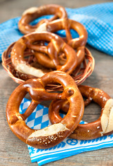 Bavarian Pretzels. Oktoberfest
