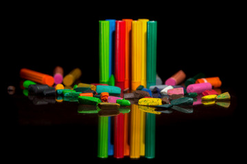 Fototapeta premium Pastel sticks