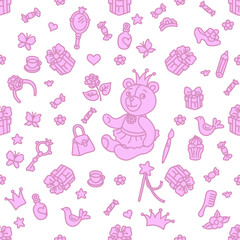 my little princess, part of ornament